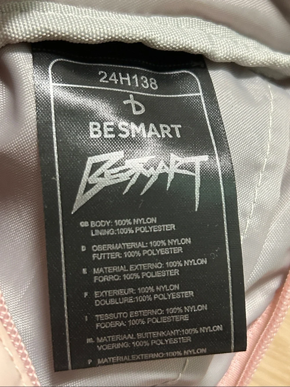 BESMART Small Nylon Crescent Crossbody Bag for Women Waterproof Crescent Sling